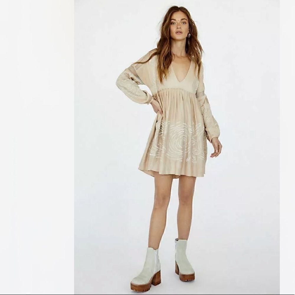 Free people Starlight Mini Dress Size SP - Picture 4 of 4